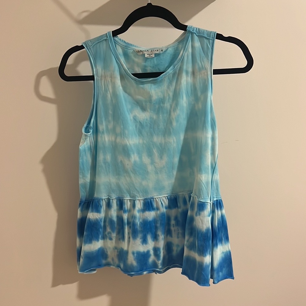 tie dyed tank